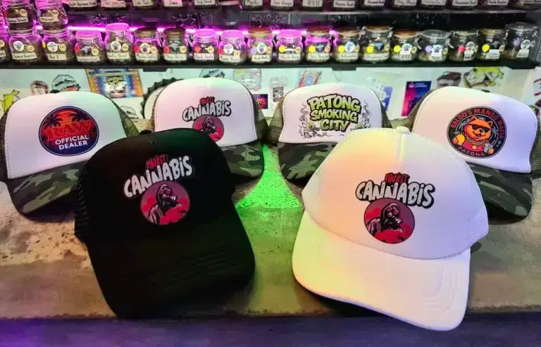 phuket cannabis merch caps baloos raw