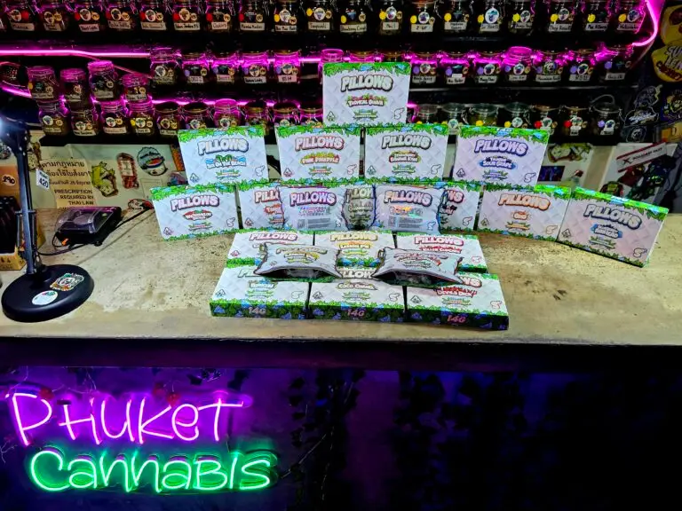 pillows weed packs phuket cannabis drew is sharing